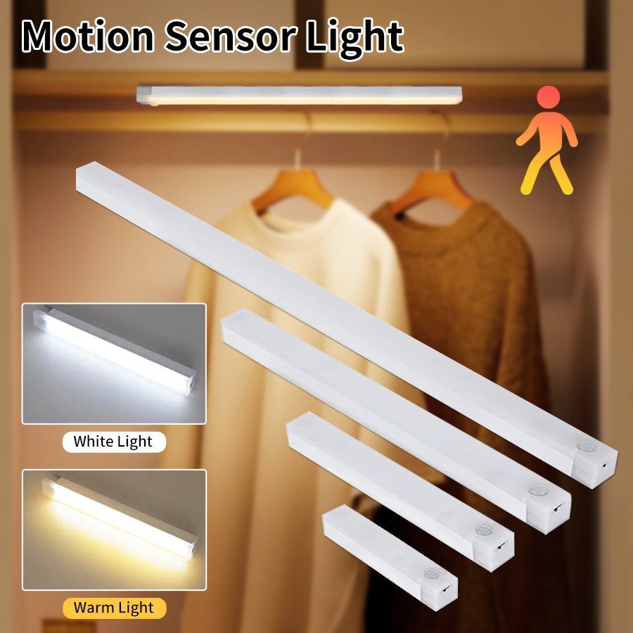 Lighting Bolt Decor - Motion Sensor Cabinet Light USB Rechargeable