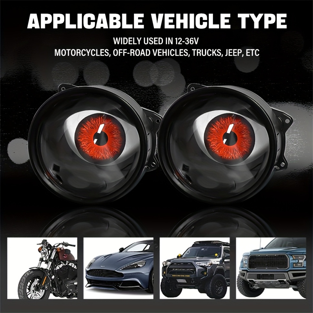 Led Lighting Decor - ﻿ 6-Mode Led Dynamic Devil Eye