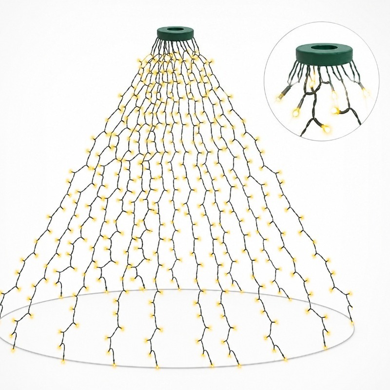 Garden Lighting Decor - Waterproof USB LED String Lights, 8