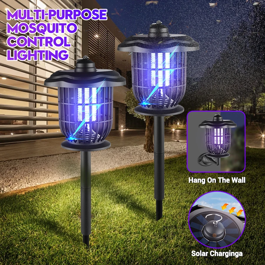 Lighting Bug Decor - 2-in-1 1200mAh LED Solar Light Bug