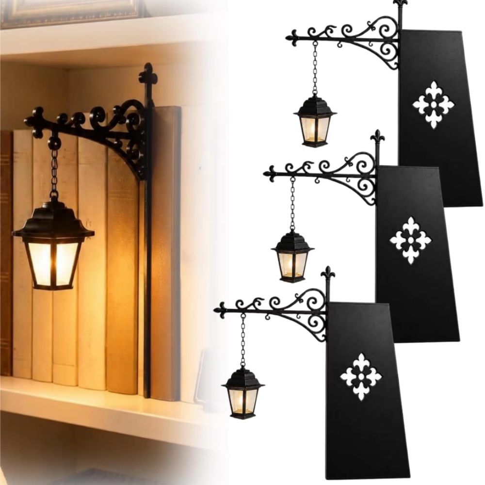 Led Lighting Decor - Library Lantern Decorative Bookshelf Lighting Retro