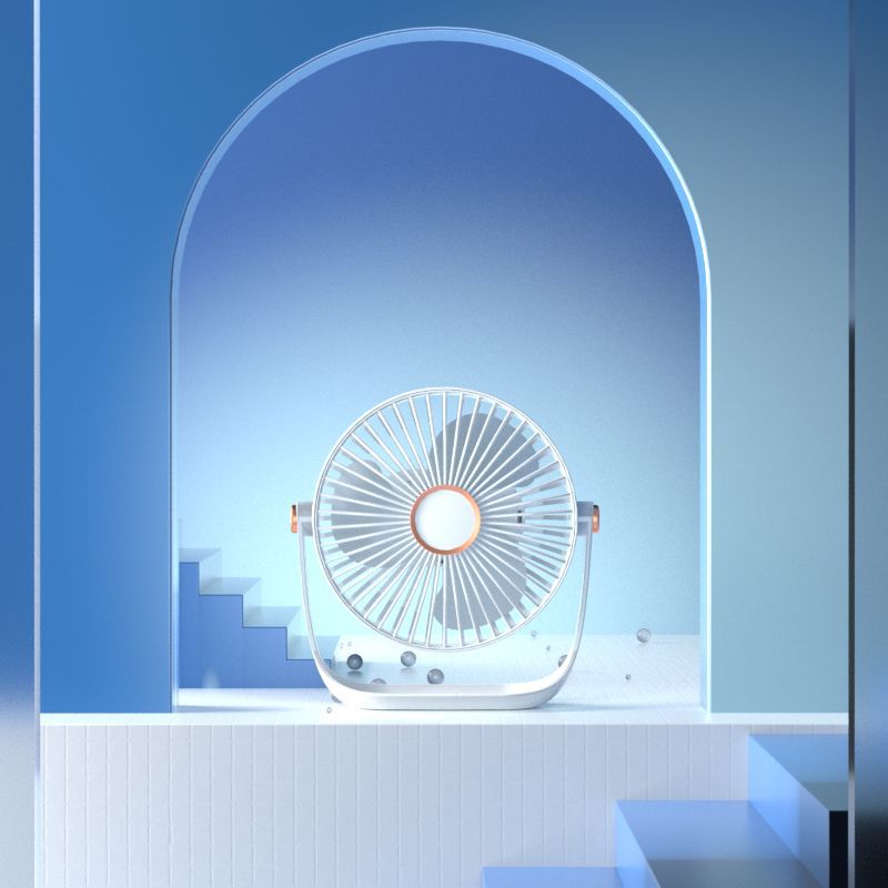 Home Lighting & Decor St Catharines On - Portable Mini Desktop Fan Light Adjustable