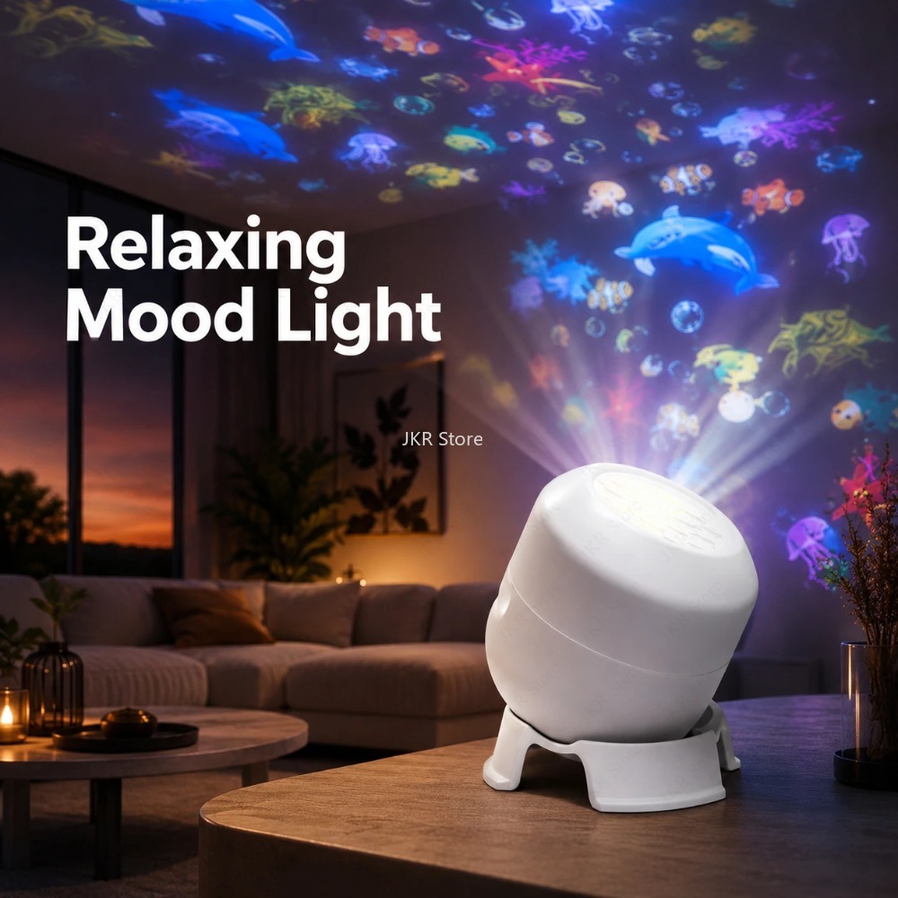 360 Rotating LED Starry Ocean  - Ambient Lighting Decor For Room recension och pris