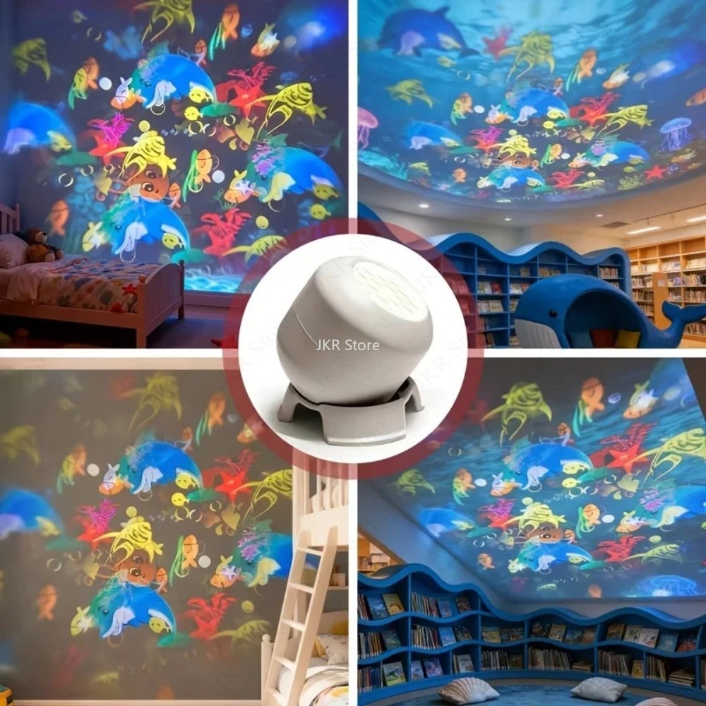 360 Rotating LED Starry Ocean  - Ambient Lighting Decor For Room recension och pris