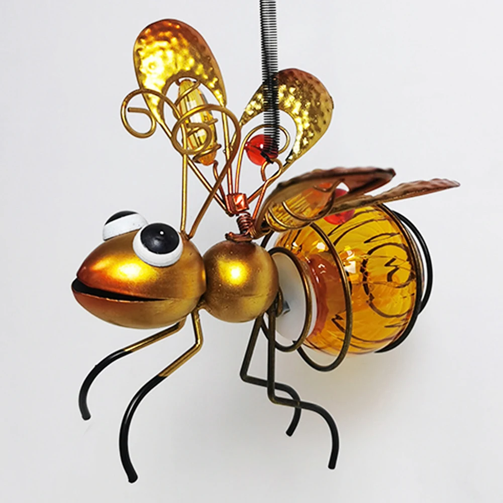 Solar Powered Hanging Bug Ligh - Lighting Bug Decor recension och pris