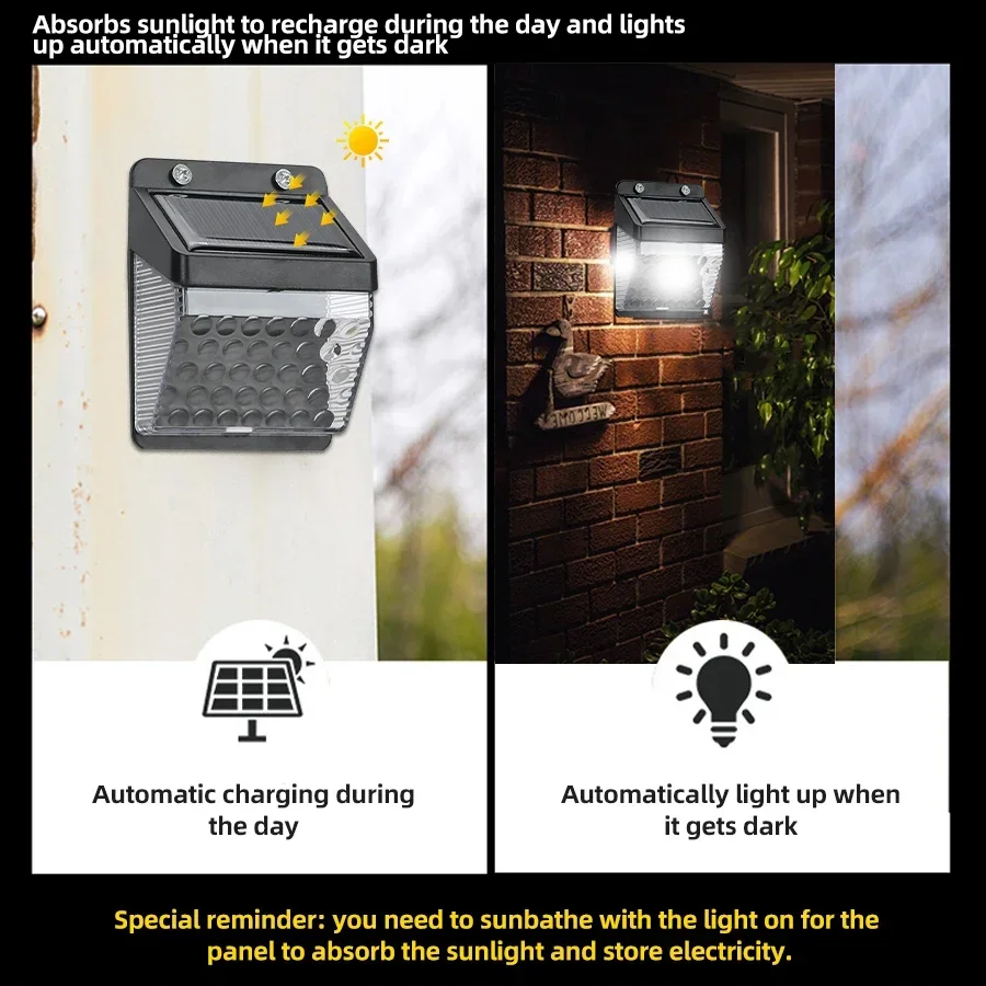 LED Solar Light PIR Motion Sen - Led Lighting Decor recension och pris