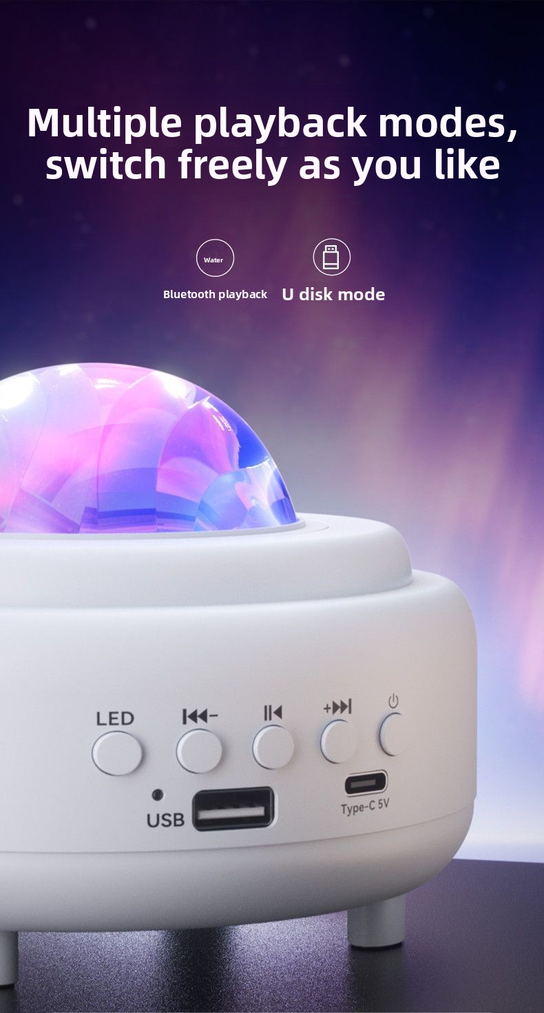 Aurora Star Projector Bluetoot - Star Projector Night recension och pris