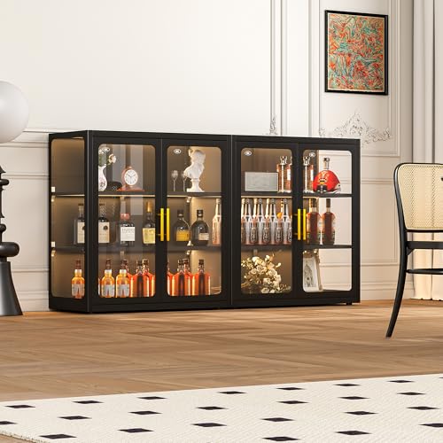 Display Cabinet with Glass Doo - Lighting & Home Decor Studio recension och pris