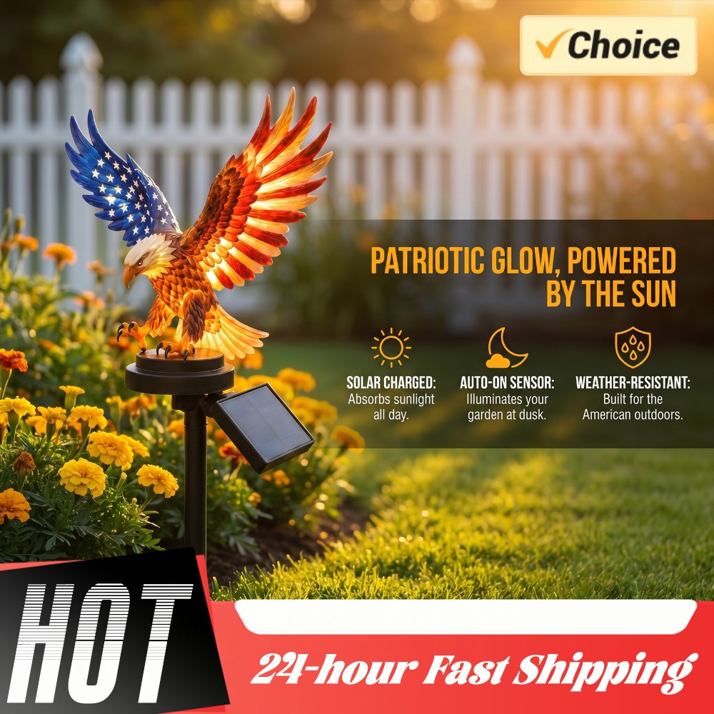 Eagle Solar Lights Waterproof  - Yard Lighting Decor recension och pris