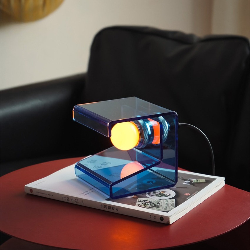 Modern Acrylic Cube Table Lamp - Ambient Lighting Decor For Room recension och pris