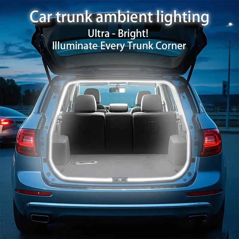 LED Car Trunk Light Strip Auto - Lighting Bolt Decor recension och pris