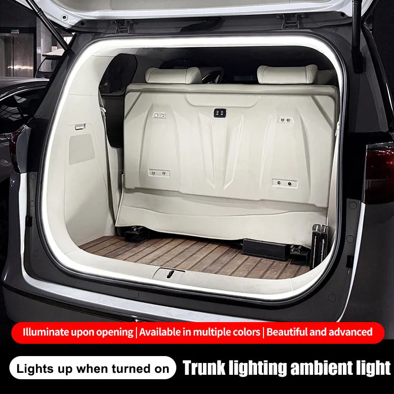 LED Car Trunk Light Strip Auto - Lighting Bolt Decor recension och pris