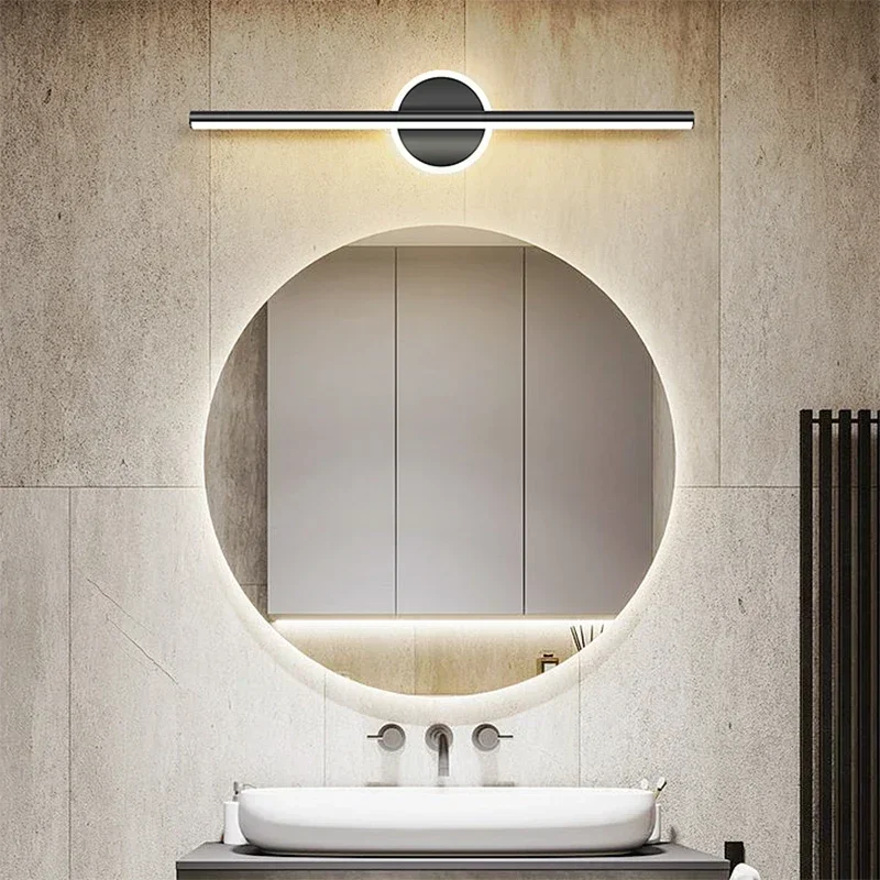 Modern LED Mirror Lamp 40/55cm - Lighting Bolt Decor recension och pris