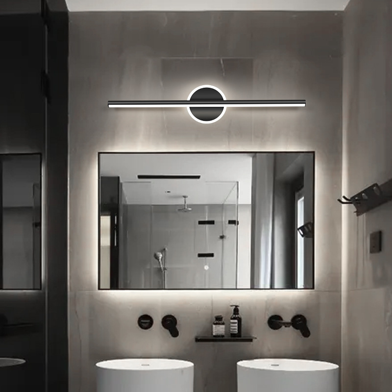 Modern LED Mirror Lamp 40/55cm - Lighting Bolt Decor recension och pris
