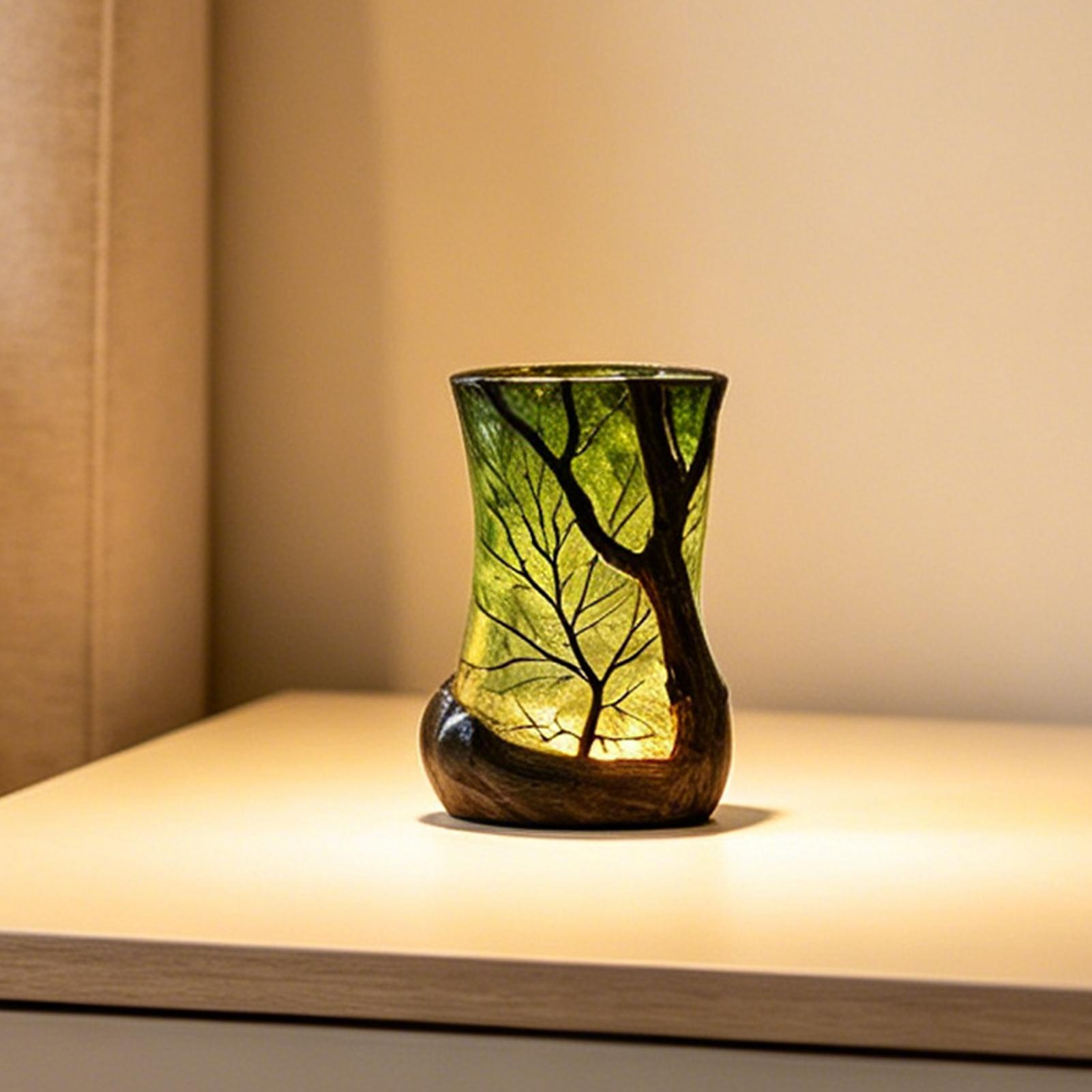 Bedside Table Lamp Forest Nigh - Office Lighting Decor recension och pris