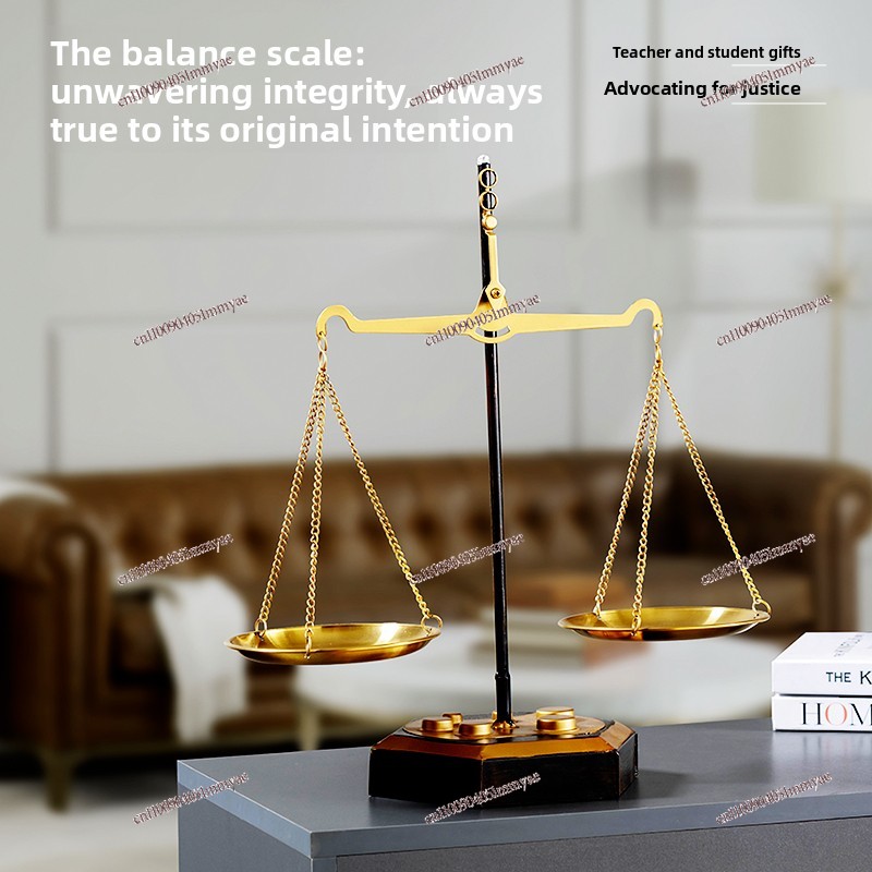 Metal Balance Scale Ornament O - Office Lighting Decor recension och pris