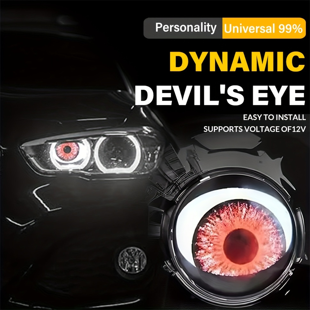  6-Mode Led Dynamic Devil Eye - Led Lighting Decor recension och pris
