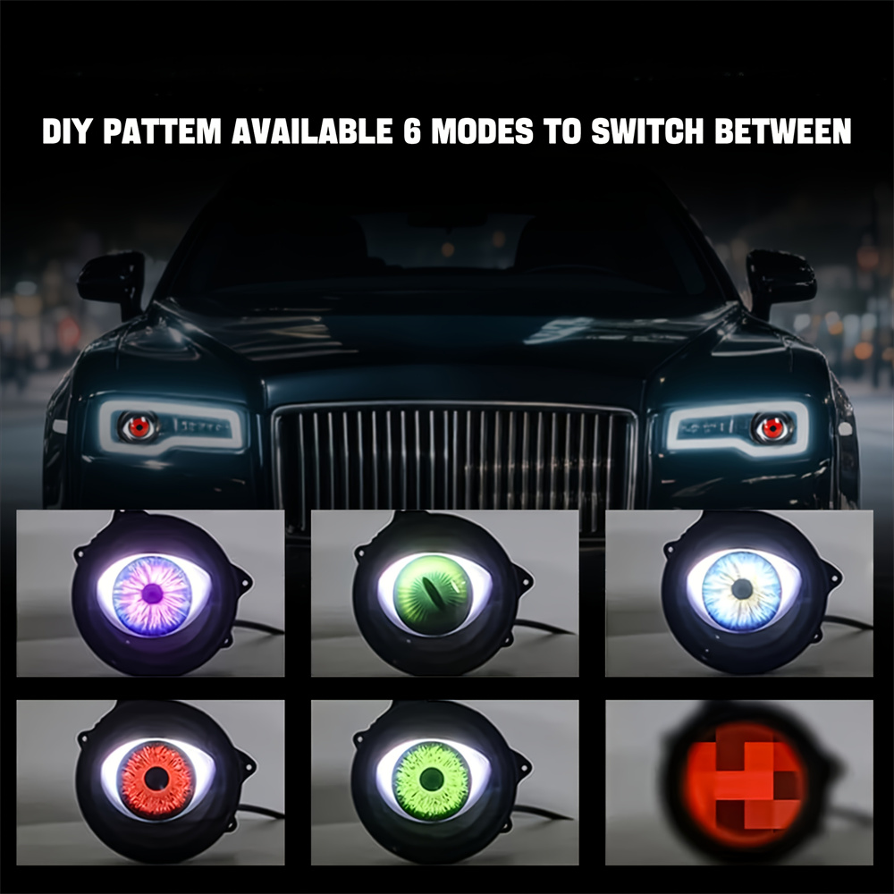  6-Mode Led Dynamic Devil Eye - Led Lighting Decor recension och pris