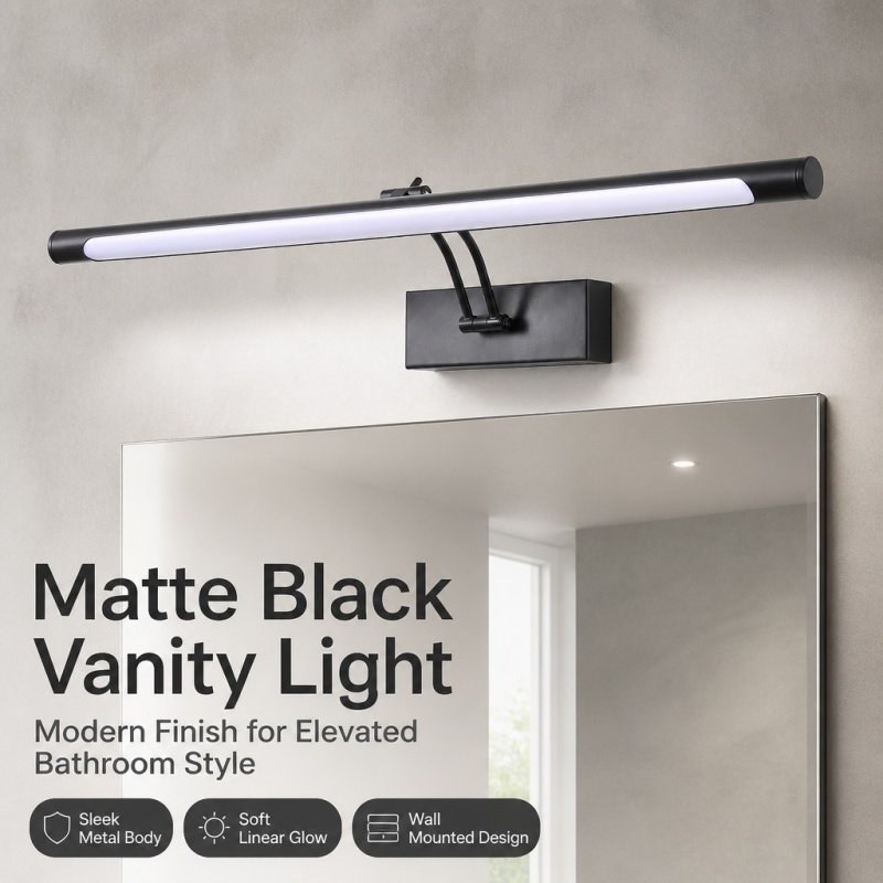 Modern LED Mirror Light Minima - Foyer Lighting Wall Decor recension och pris
