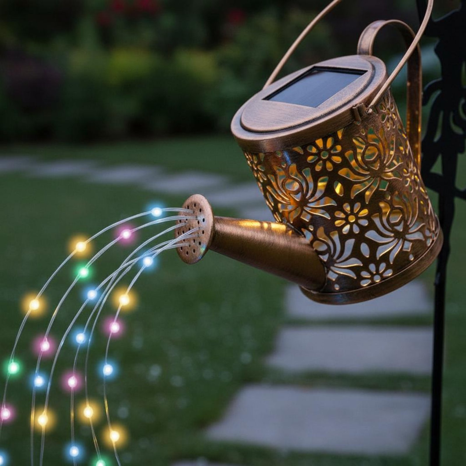 Solar Fairy Watering Can Light - Yard Lighting Decor recension och pris
