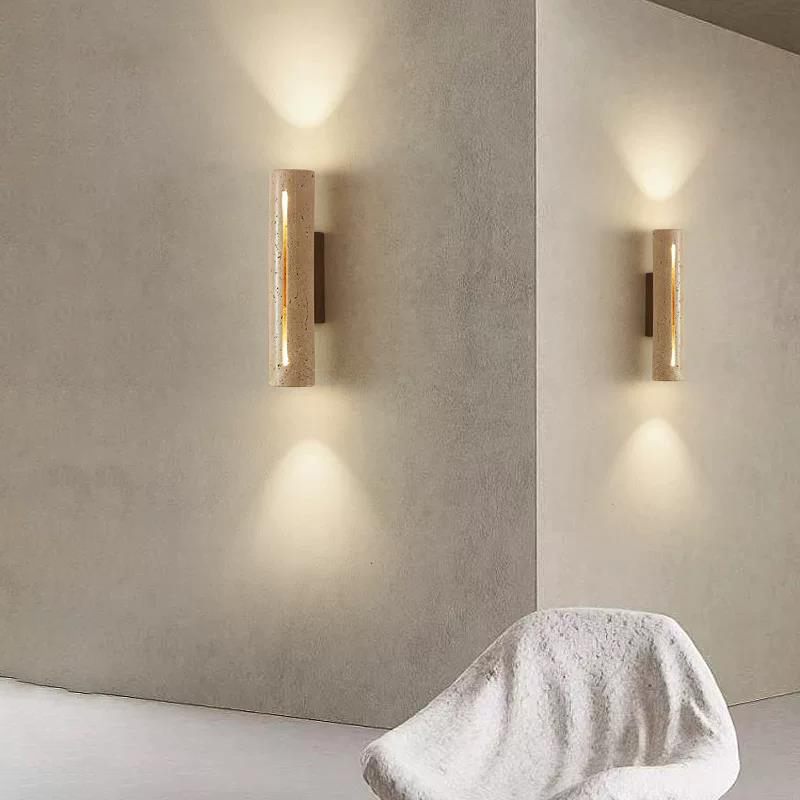 Yellow Travertine Wall Light S - Decor Lighting Cy recension och pris