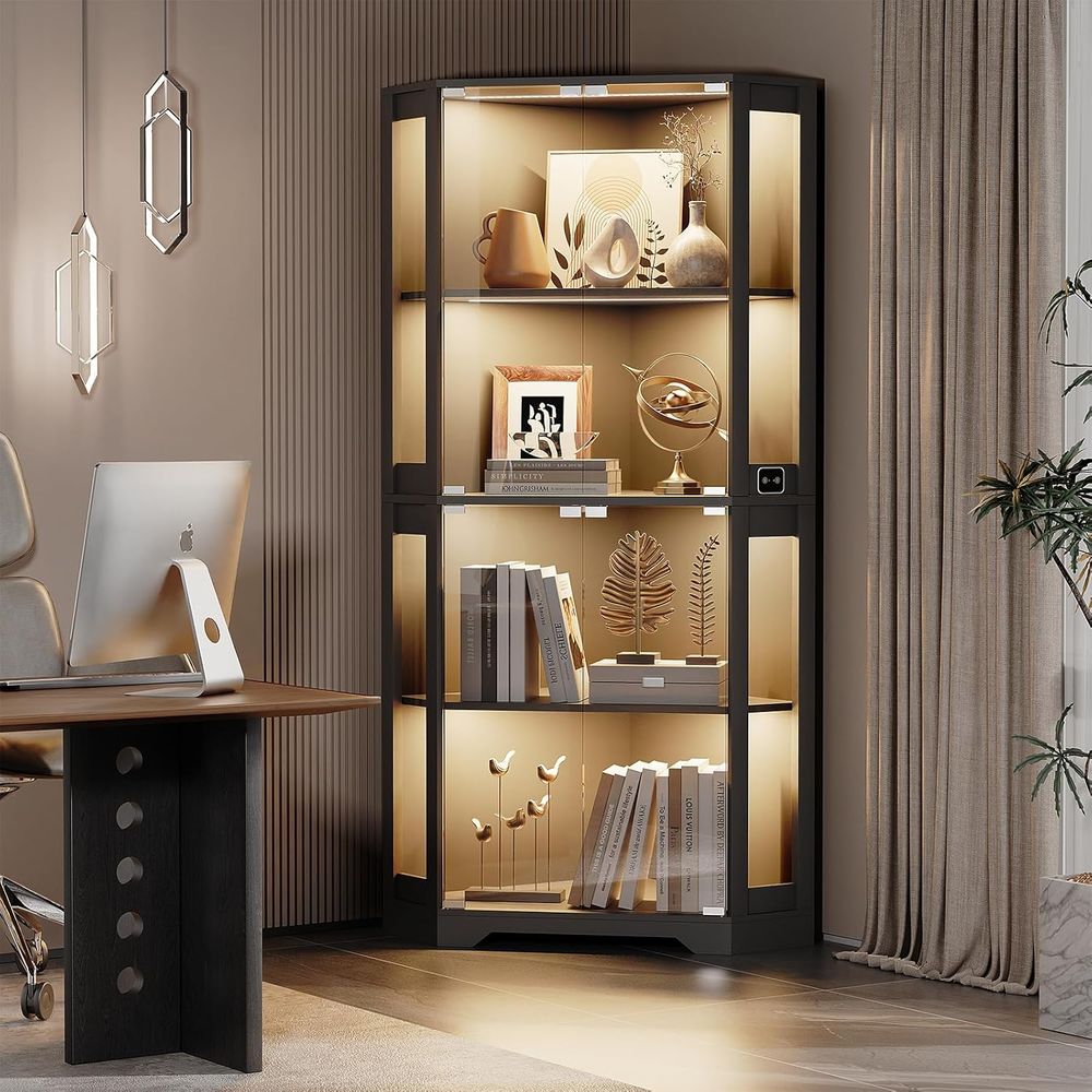 65 Illuminated Glass Display C - Lighting & Home Decor Studio recension och pris