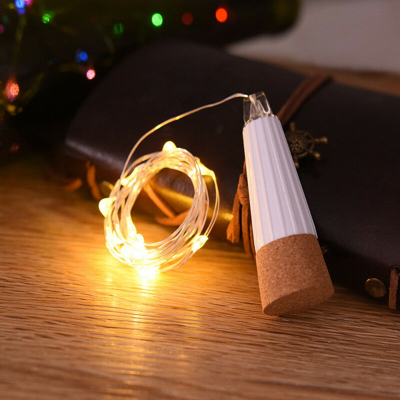 2m 20 LED Cork Bottle Fairy Li - Decor Lighting Cork recension och pris