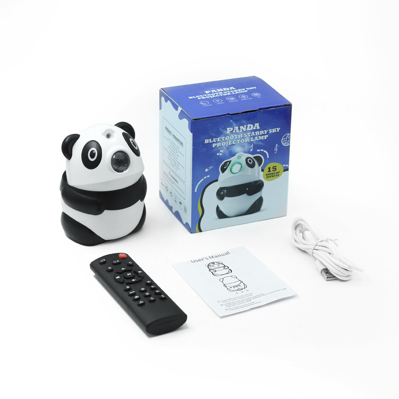 Panda Star Projector Light Blu - Star Projector Night recension och pris