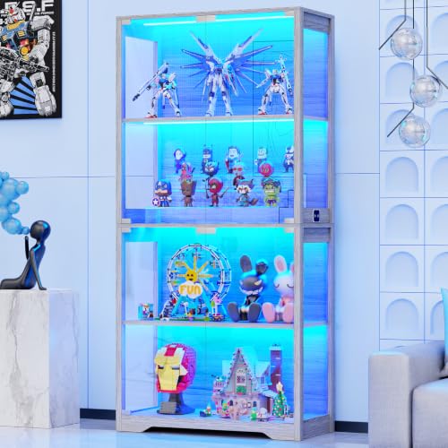 Display Cabinet with Glass Doo - Lighting & Home Decor Studio recension och pris