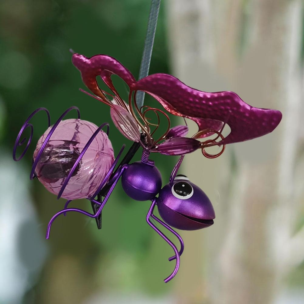 Solar Powered Hanging Bug Ligh - Lighting Bug Decor recension och pris