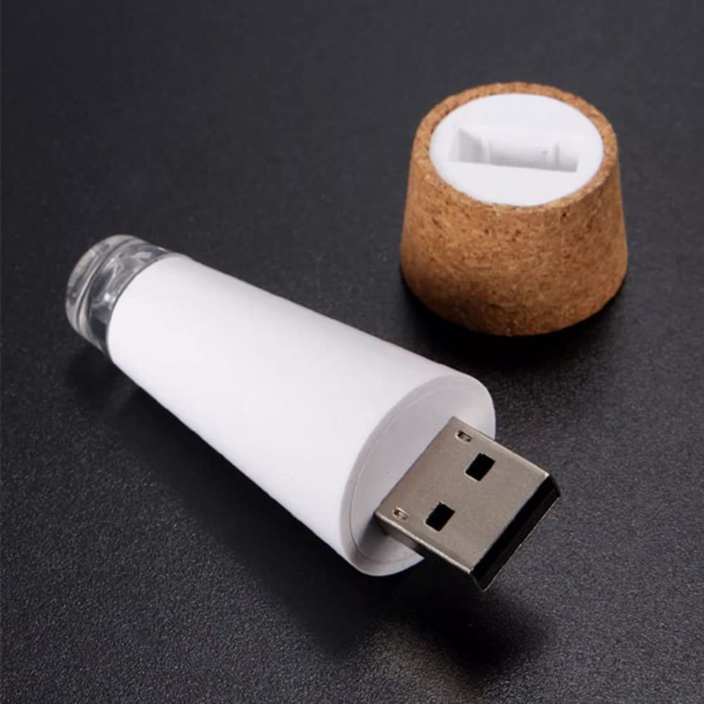 USB Rechargeable Bottle Lights - Decor Lighting Cork recension och pris