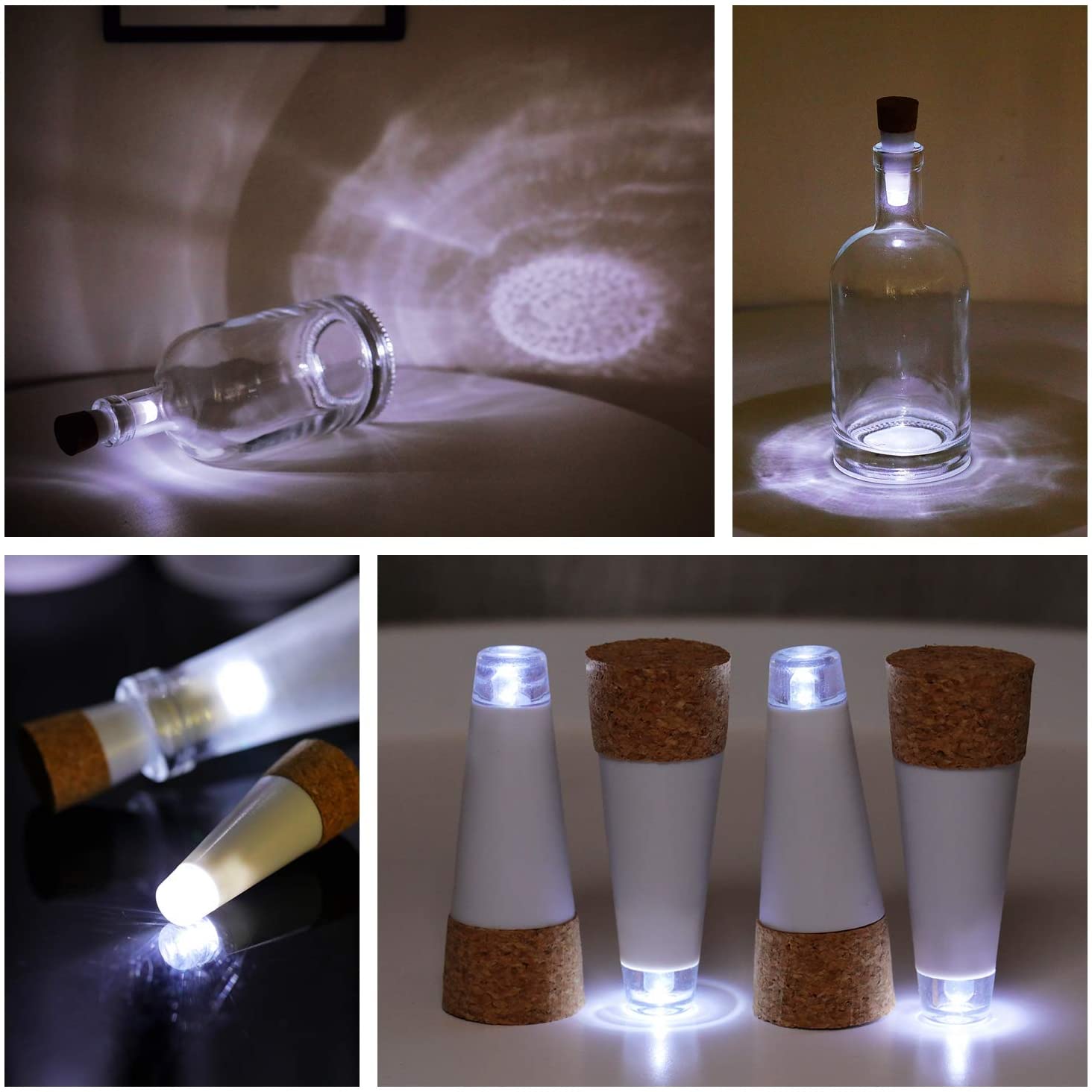 USB Rechargeable Bottle Lights - Decor Lighting Cork recension och pris