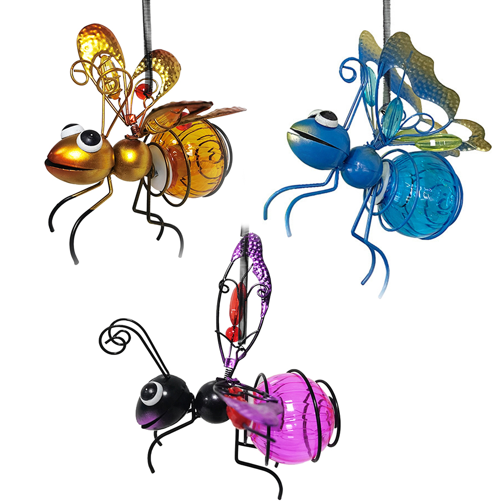 Solar Powered Outdoor Insect L - Lighting Bug Decor recension och pris