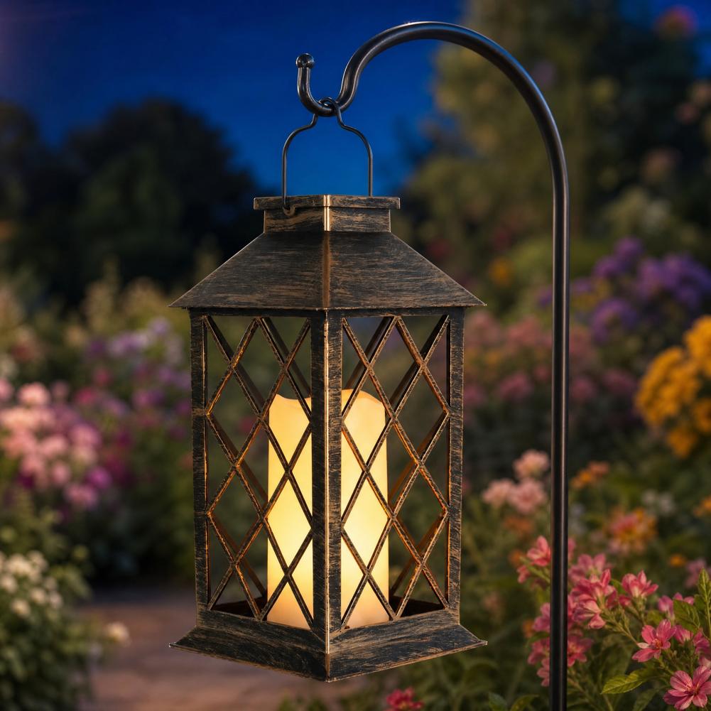 Retro Solar Lantern, Outdoor S - Garden Lighting Decor recension och pris