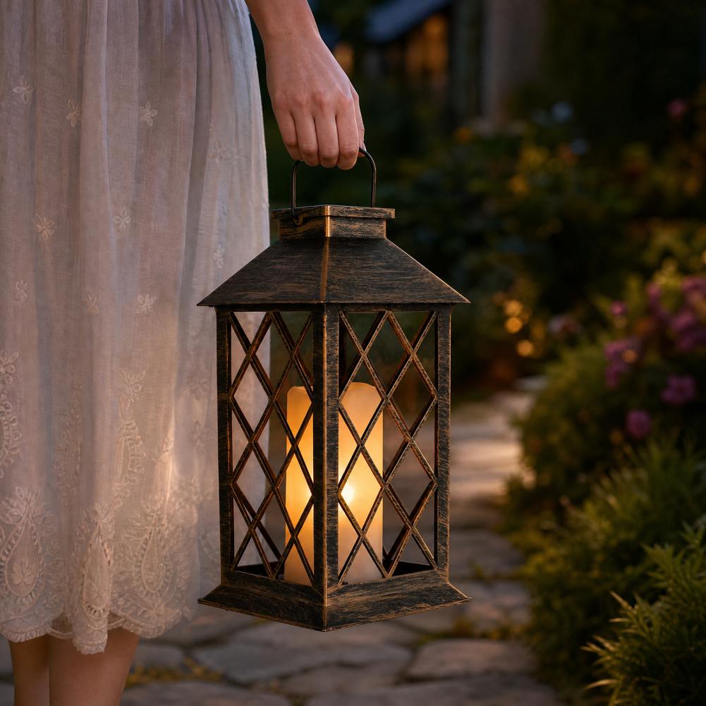 Retro Solar Lantern, Outdoor S - Garden Lighting Decor recension och pris