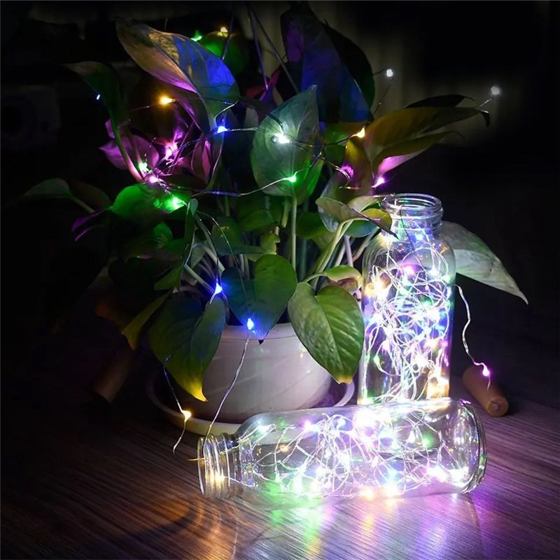 A20F-10Pcs Solar Wine Bottle S - Decor Lighting Cork recension och pris
