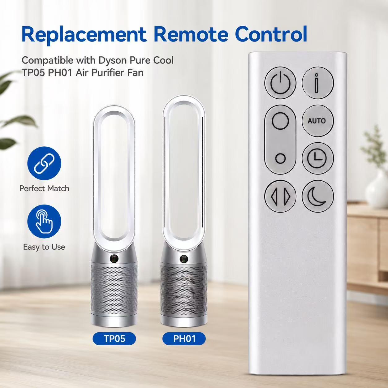 TP05 PH01 DN Replacement Remot - Dyson Fan Pure Cool recension och pris