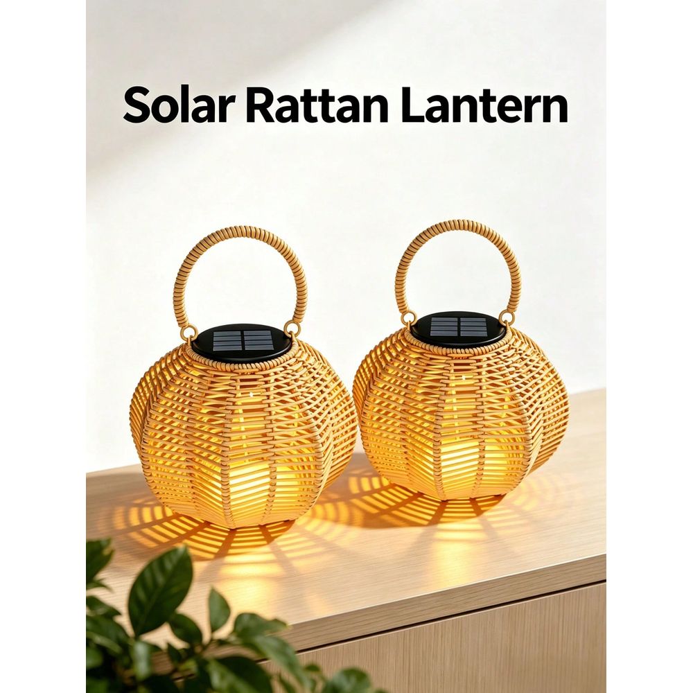 Rattan Solar Ambient Light For - Ambient Lighting Decor For Room recension och pris