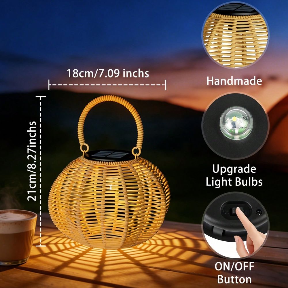 Rattan Solar Ambient Light For - Ambient Lighting Decor For Room recension och pris