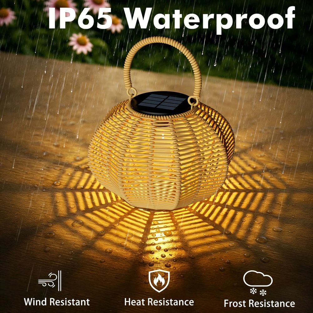 Rattan Solar Ambient Light For - Ambient Lighting Decor For Room recension och pris