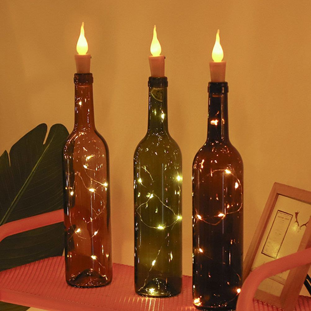 6Pcs Wine Bottle String Light  - Decor Lighting Cork recension och pris