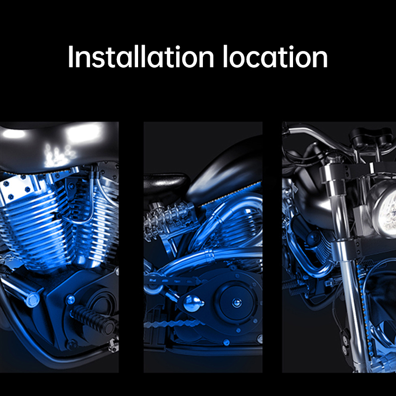 APP LED Motorcycle Car Atmosph - Lighting Bolt Decor recension och pris