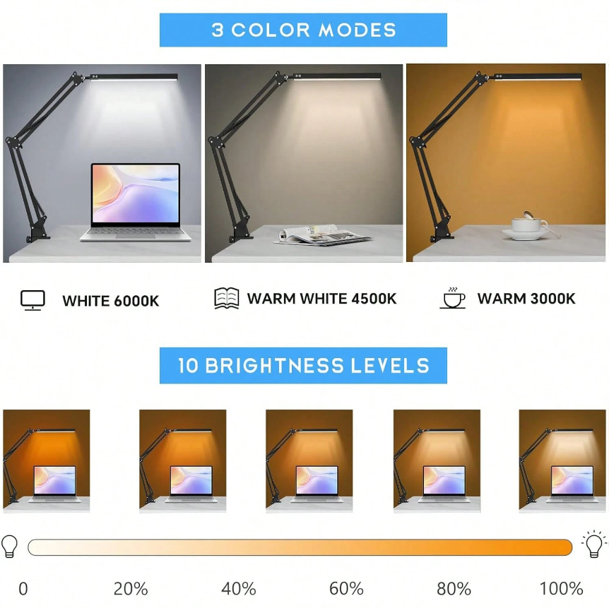 LED Desk Lamp For Home,Reading - Home Lighting & Decor St Catharines On recension och pris