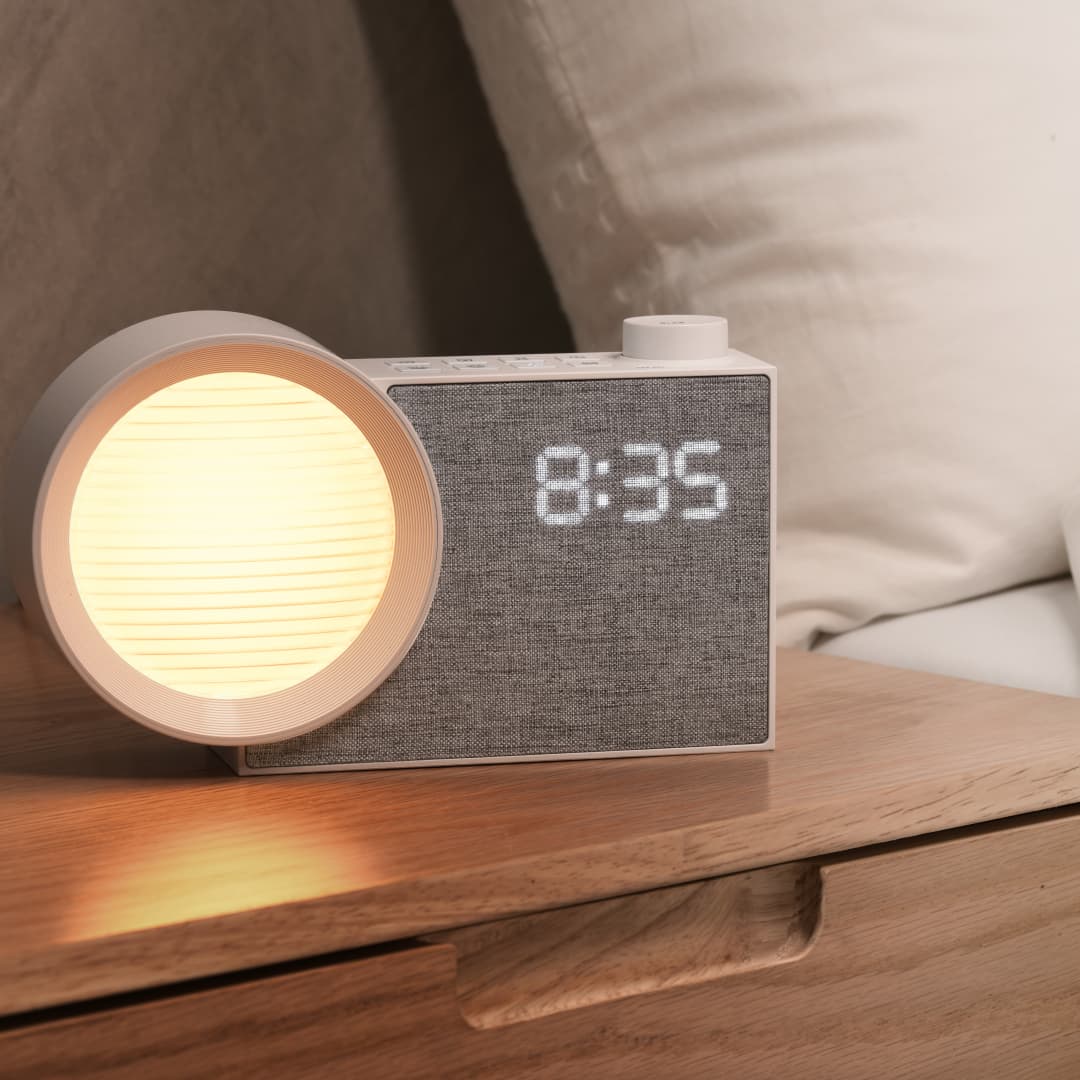 WILIT LED Night Light Alarm Cl - Ambient Lighting Decor For Room recension och pris