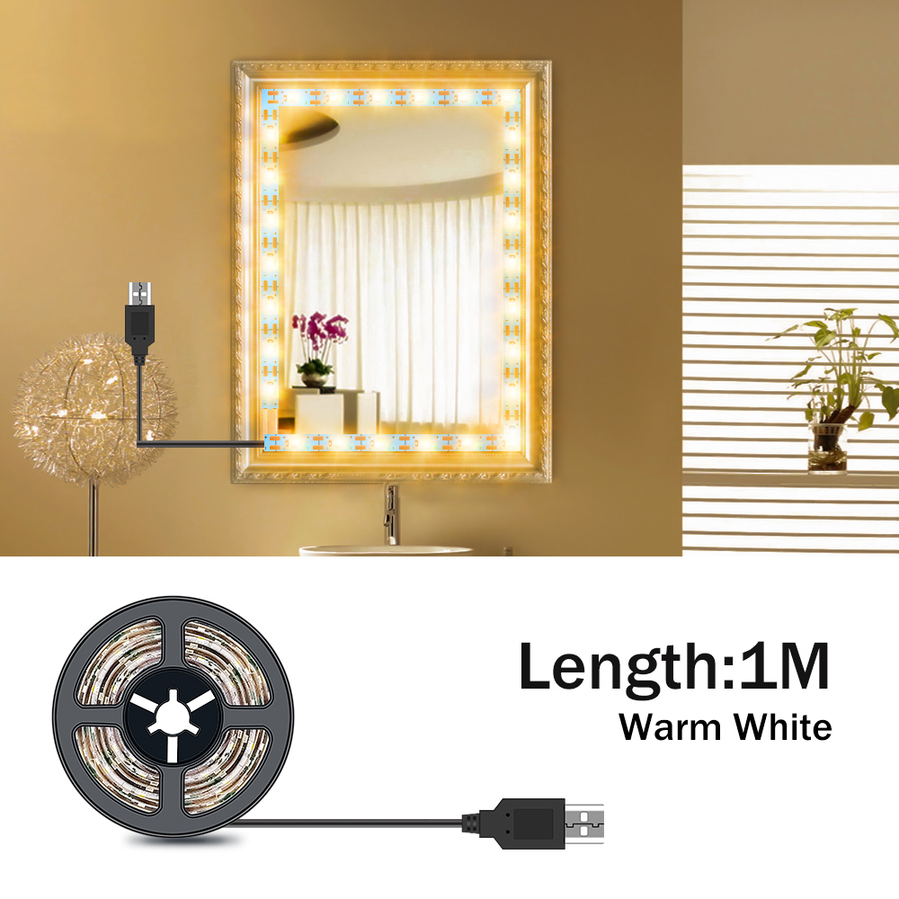 DC5V LED Makeup Mirror Light S - Lighting Bolt Decor recension och pris