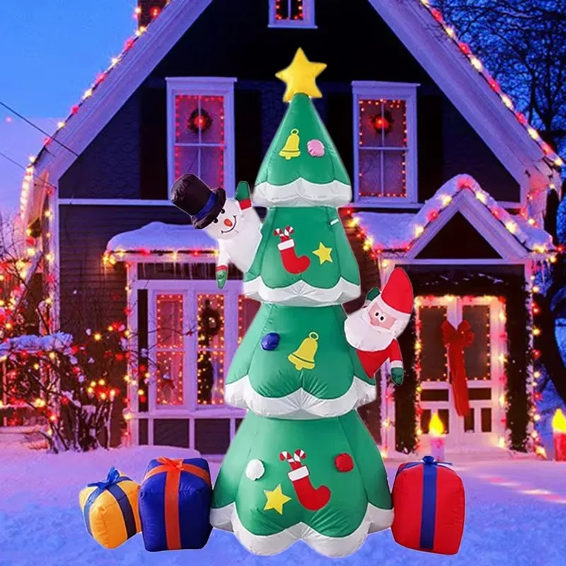 For 7FT Christmas Tree Inflata - Decor Lighting Uk recension och pris