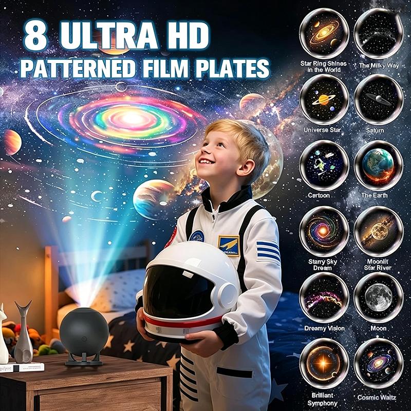 Starry Sky Projector Light 8Mo - Ambient Lighting Decor For Room recension och pris
