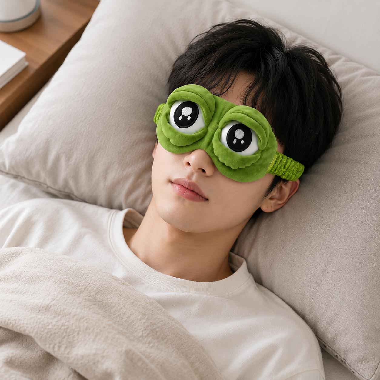 Sleep Eye Mask 3D Cute Frog Fu - Home Lighting & Decor St Catharines On recension och pris