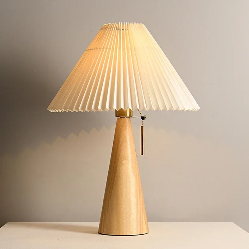 Retro Pleated Table Lamp Nordi - Lighting Decor For Home recension och pris