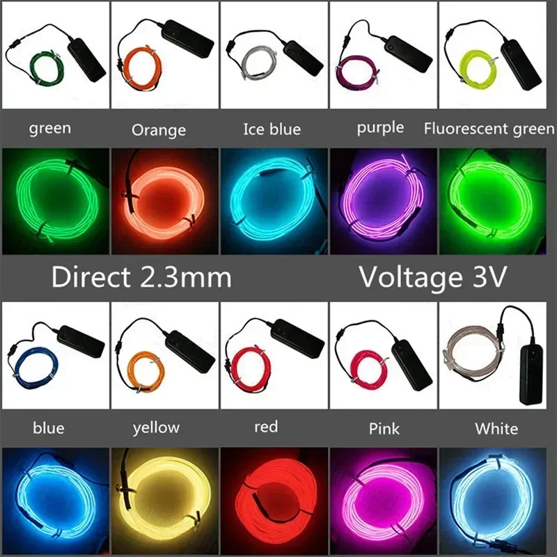 1M/3M/5M Flexible Neon Light B - Lighting Bolt Decor recension och pris
